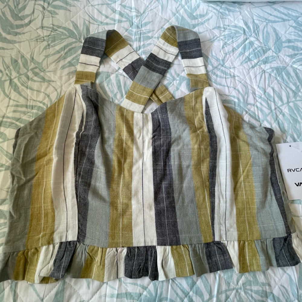 RVCA Brand - Multicolor Striped Top - NWT